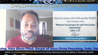 What are You Going to Do with This Golden Opportunity