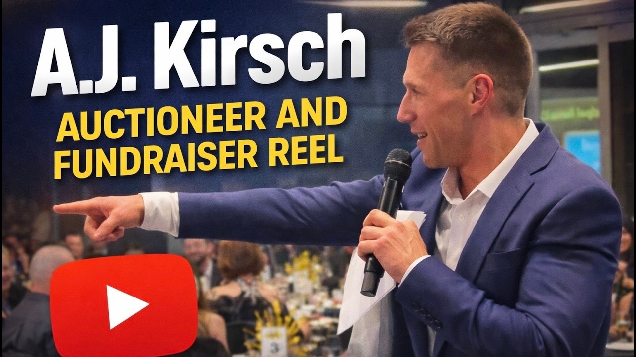 Promotional video thumbnail 2 for Seasoned host, MC, auctioneer, speaker, actor, and more