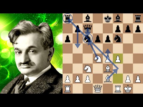 Lasker Smashes the Sicilian Scheveningen in 20 Moves