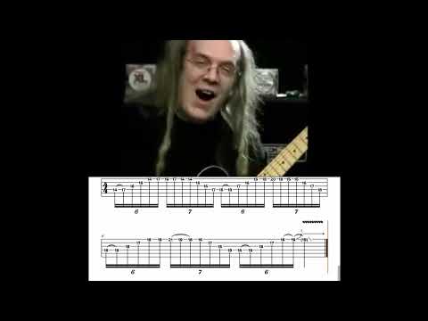 Devin Townsend SWEEPING 🤘 From Ziltoid Bonus Disc TABS