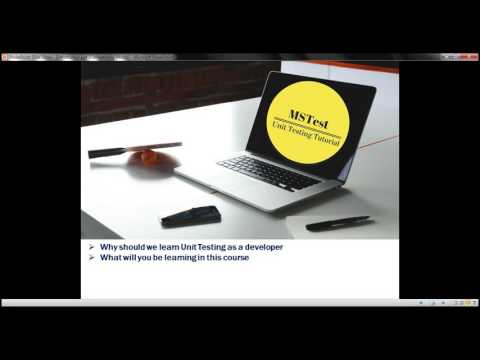 MSTest Unit Testing Tutorial for beginners