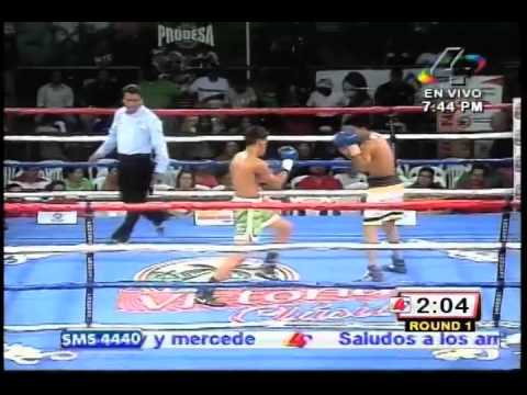 Pelea Crsitofer Rosales vs Marcos Arauz - Canal 4 - Videos Prodesa