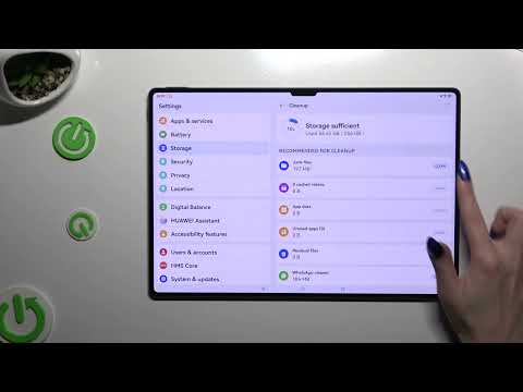 How to Perform a Storage Cleanup on HUAWEI MatePad Pro 13.2