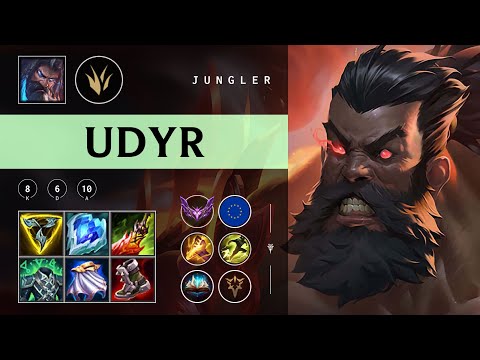 Udyr Jungle vs Nidalee - EUW Master Patch 25.22