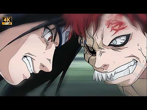Sasuke Vs Gaara Full Fight | Naruto Badass Moments in Hindi P5