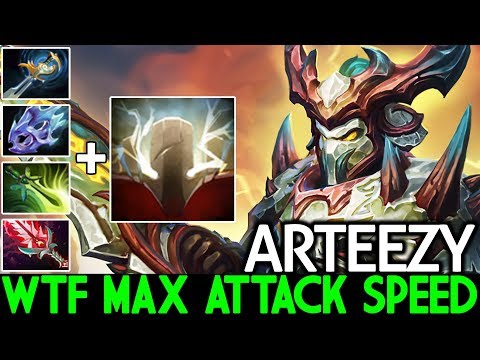ARTEEZY [Sven] Max Attack Speed Insane Build Pro Gameplay 7.22 Dota 2