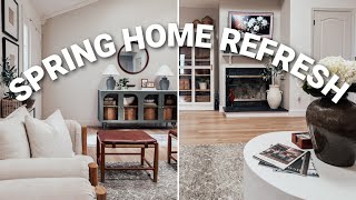 SPRING HOME REFRESH 2025 | CLEANING, DECLUTTERING & DECORATING | CLEANING OUT MY HOUSE FOR SPRING
