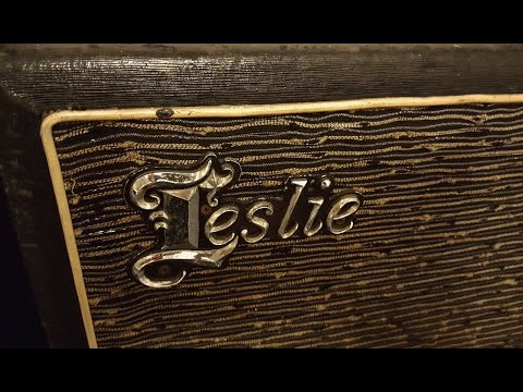 SRV through a Vintage Leslie 16 Speaker | Chris King Robinson