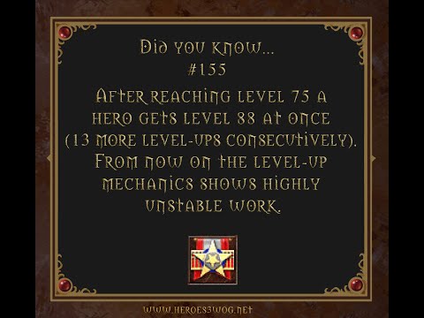 Did you know #155 - Experience bug