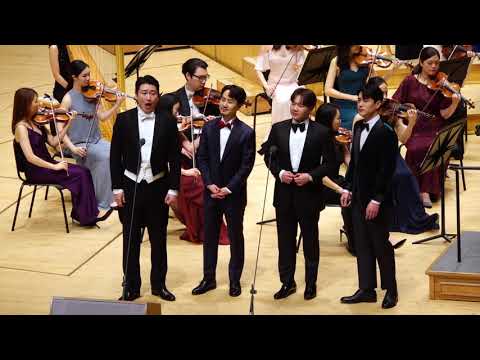 오 솔레미오 Canzone napoletana : ’O sole mio/ 디아트원, 카운터테너 최성훈, 테너 김민석, 테너 존노, 베이스 손혜수