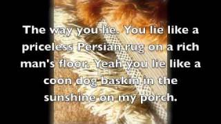 You Lie - The Band Perry with lyrics