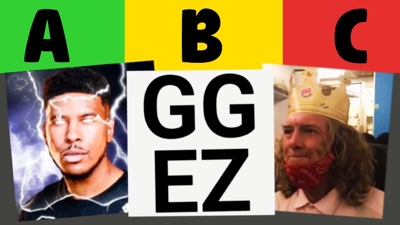 online gaming insults tierlist