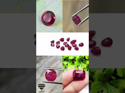 Thai Ruby, Natural Ruby, Burma Ruby All Shapes All Sizes
