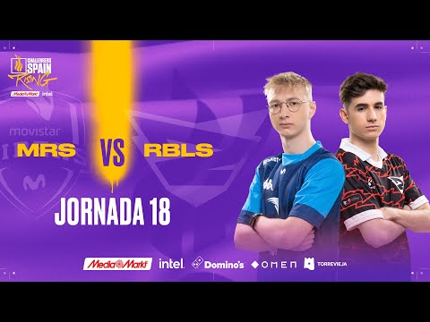 MOVISTAR RIDERS VS REBELS GAMING JORNADA 18 CHALLENGERS SPAIN: RISING MEDIAMARKT INTEL SPLIT 1 2023