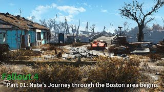 Fallout 4 Nate's Journey through the Boston area begins