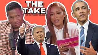 Trump taffirs, Jonathan Majors/Keke Palmer drama, and Obama photobombs | The Take S09E17