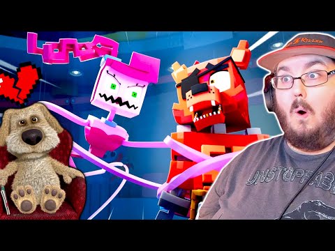 ORIGIN OF TALKING BEN.exe (Animation) & MOMMY LONG LEGS KILLS FOXY! By @ZAMinationProductions FNAF REACTION!!!