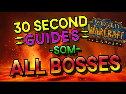 Molten Core - All Bosses - SoM - 30 Second Guides