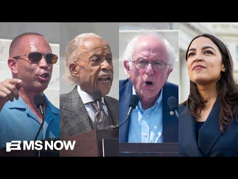 LIVE: See MLK III, AOC and more 'March on Washington' to defend voting rights