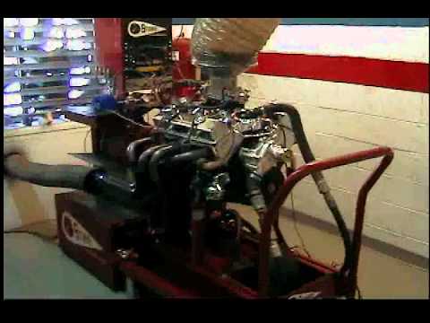 Josh T custom 383 Stroker! Ported Dart SHP 200cc after reults.AVI