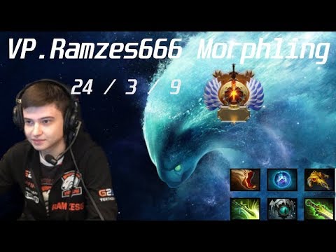 VP.Ramzes666 Morphling Rat for Mega creeps Highlights - Dota 2 7.19B