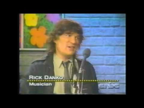 Rick Danko - RARE TV APEARANCE - 1991