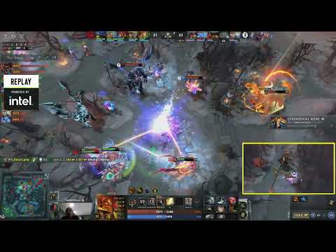 Arteezy denied esK? 5Head play by Sammyboy's enchantress