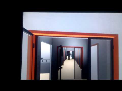 FireSim outside view with landscape fire and autonomous person