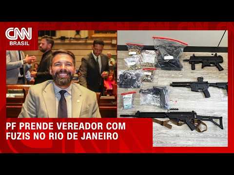 Jorge Canella é preso com fuzis em operação que investiga crime organizado no Rio | CNN 360°