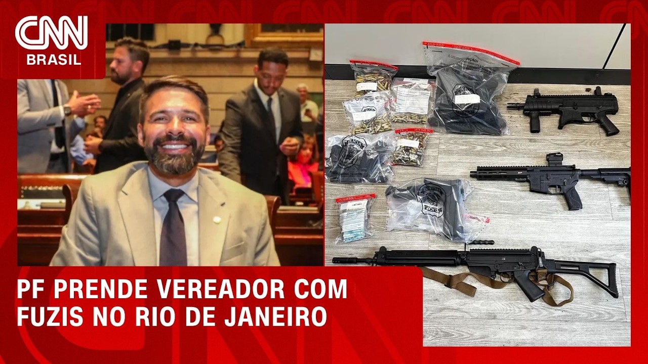 Jorge Canella é preso com fuzis em operação que investiga crime organizado no Rio | CNN 360°