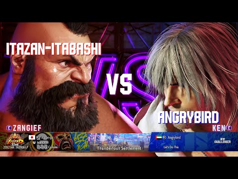 SF6 Itazan-Itabashi (Zangief Classic) Vs AngryBird (Ken Classic)