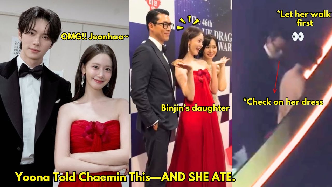 When YoonA becomes the official BinJin sandwich😭💘 YoonA always maintaining such good relationships