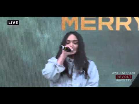 Raven Felix Performs At Mary Jane Wellness retreat.