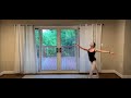 CityDance Conservatory Dancer Ella Berton Practices Her Youth America Grand Prix Variation At Home
