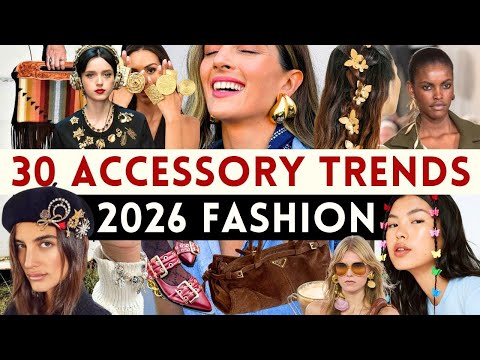 🔴30 VIRAL ACCESSORY TRENDS for 2026 FASHION! Fall 2025 and Winter 2026 Accessories You Need to See!