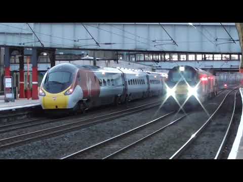 68017/68033 6c53 Crewe - Sellafield flasks, Sat. 27th October 2018