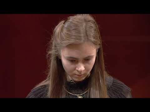 ALEKSANDRA HORTENSJA DĄBEK – first round (18th Chopin Competition, Warsaw)