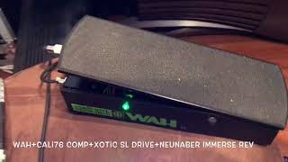 Video thumbnail for Ernie Ball 6185 wah pedal by Peter Glavanov
