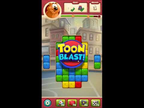 Toon Blast Level 3350 - NO BOOSTERS 🐻🐺🐱 | SKILLGAMING ✔️