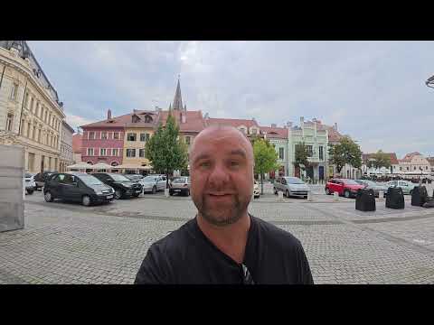 Sibiu, Romania, yet another amazing Romanian old town.