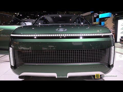 ヒュンデのEVコンセプト「SEVEN」詳細動画動画