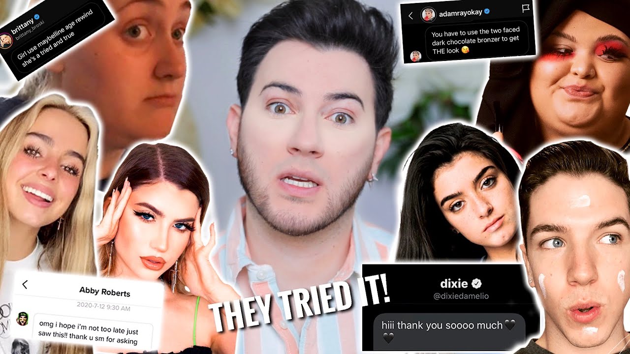 I DMed FAMOUS TIK TOK STARS TO PICK MY Makeup routine. I was left on read!