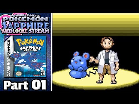 Pokémon Sapphire Wedlocke, Part 01: Somewhere Over The Rainbow!