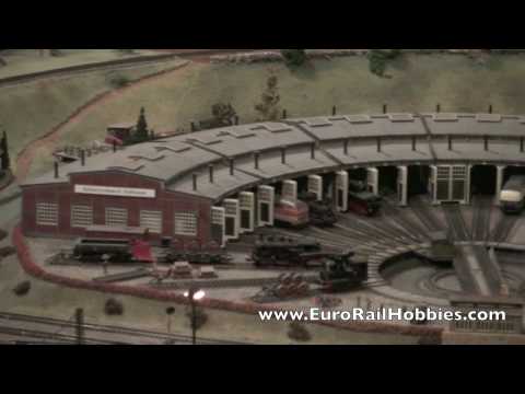 Fleischmann Layout at Deutsche Bahn Museum Nuremberg - Part 1