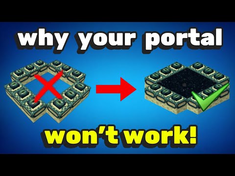 How to Build an End Portal in Minecraft (The RIGHT Way!)