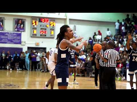 CRAZIEST HIGH SCHOOL BASKETBALL GAME!! LABARON PHILON & BAKER IN HOSTILE REMATCH VS BLOUNT 1.31.23🔥