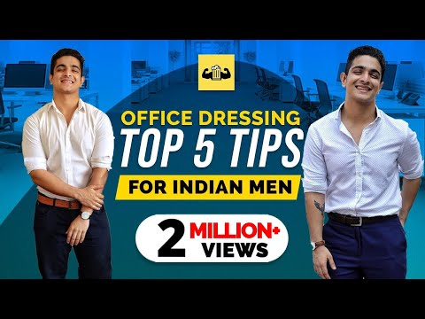 Office dressing tutorial for men