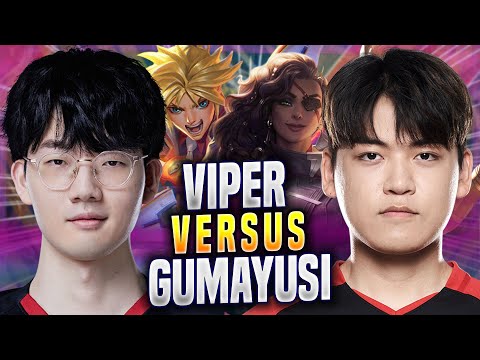GUMAYUSI vs VIPER! - T1 Gumayusi Plays Samira ADC vs EDG Viper Ezreal! | Season 2022