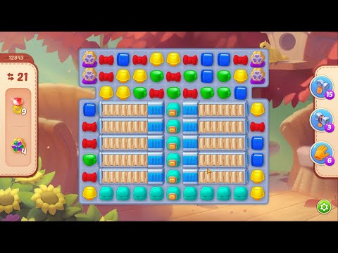 Homescapes Level 12843 No Boosters Gameplay #Bubunka