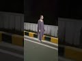 Ghost Walking On Road Shorts Viral Funnyvideo